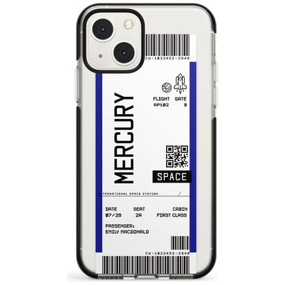 Personalised Mercury Travel Ticket