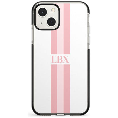 Personalised Minimal Pink Stripe