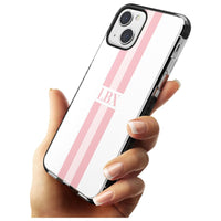 Personalised Minimal Pink Stripe
