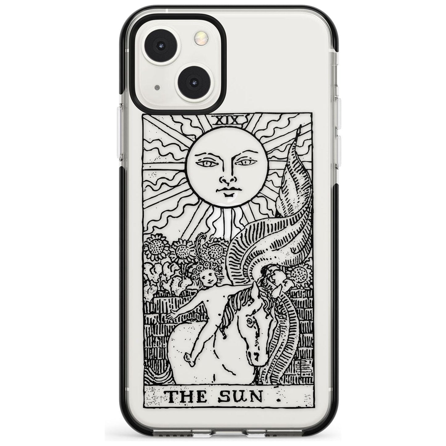 Personalised The Sun Tarot Card (Clear)
