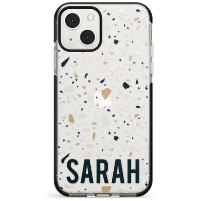 Personalised Terrazzo Blue, Pink, Brown