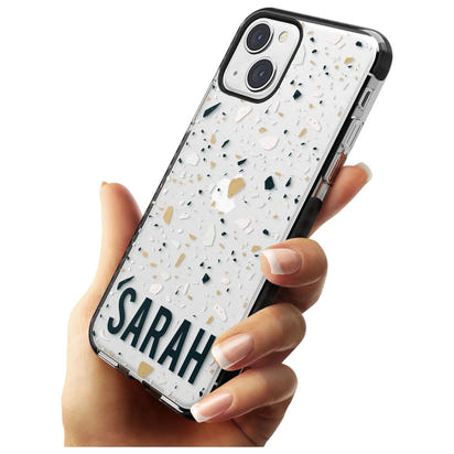 Personalised Terrazzo Blue, Pink, Brown