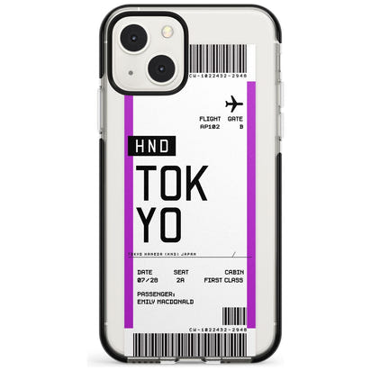 Personalised Tokyo Boarding Pass