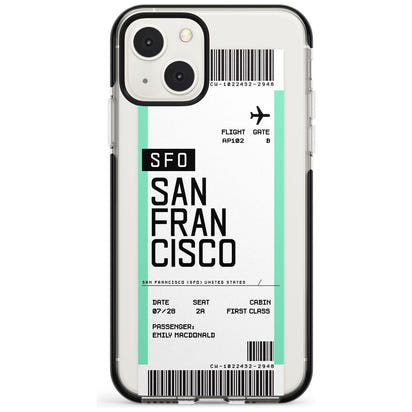 Personalised San Francisco Boarding Pass