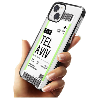 Personalisierte Bordkarte für Tel Aviv