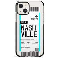 Carte d'embarquement personnalisée pour Nashville