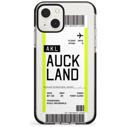 Personalised Auckland Boarding Pass