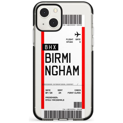 Personalised Birmingham Boarding Pass