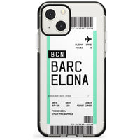 Personalised Barcelona Boarding Pass