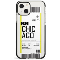 Personalised Chicago Boarding Pass