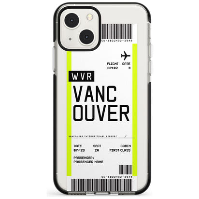Personalised Vancouver Boarding Pass