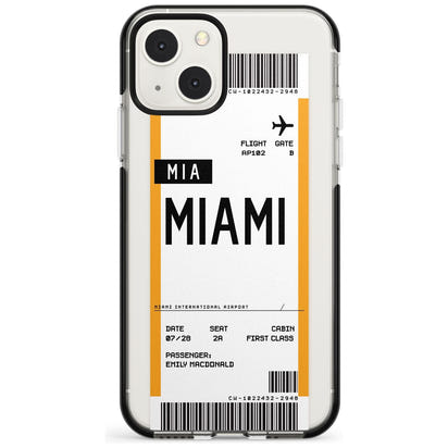 Personalised Miami Boarding Pass
