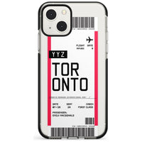 Personalised Toronto Boarding Pass