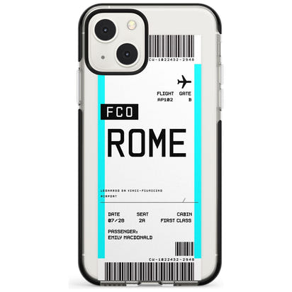 Personalised Rome Boarding Pass