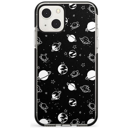 White Planets On Black