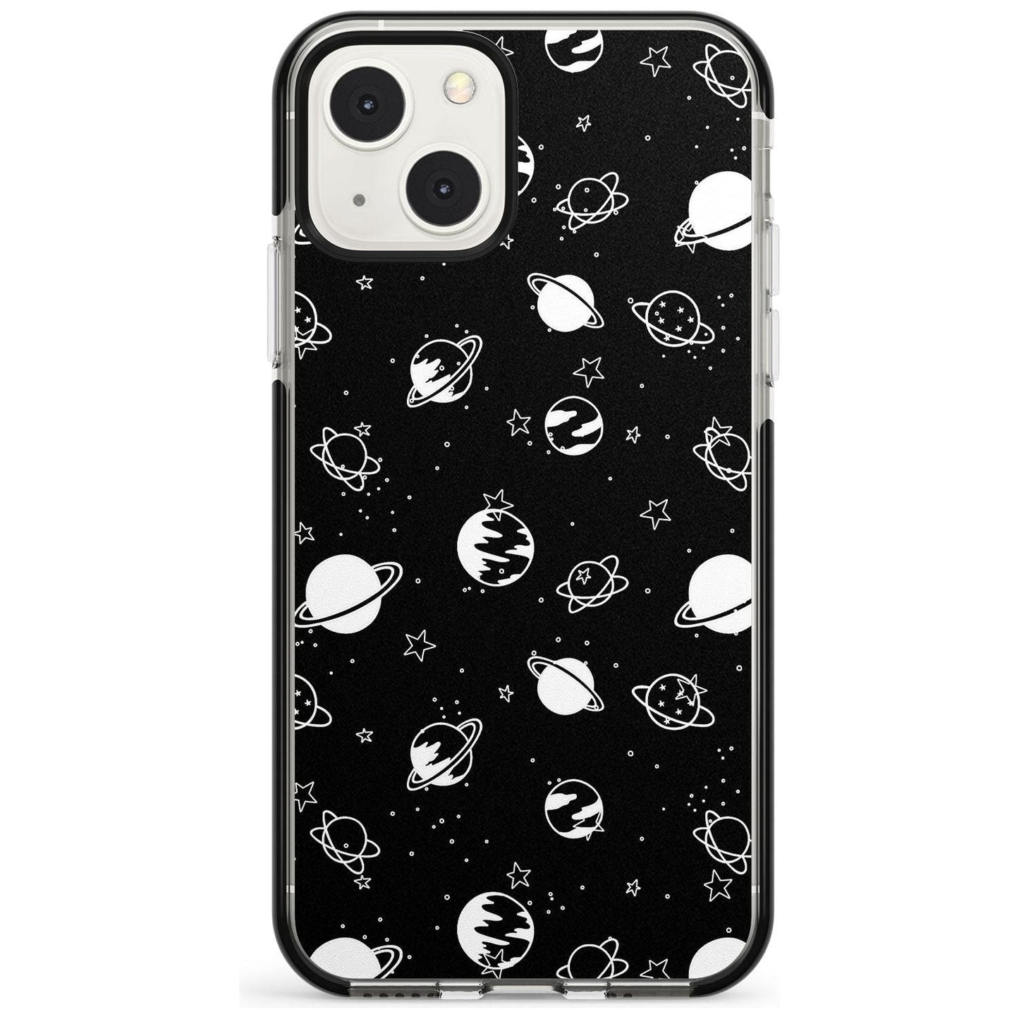 White Planets On Black