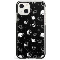 White Planets On Black