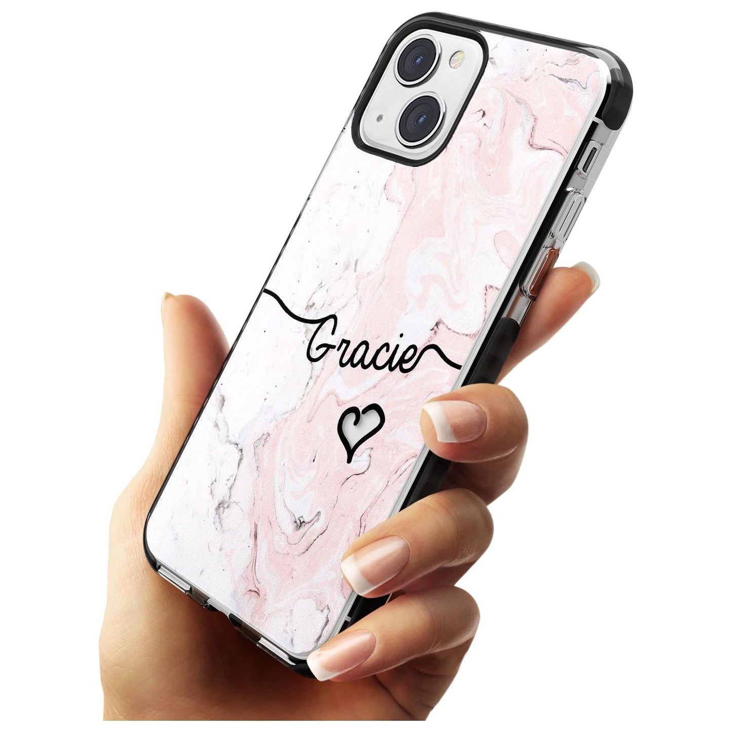 Personalised Pink Marble