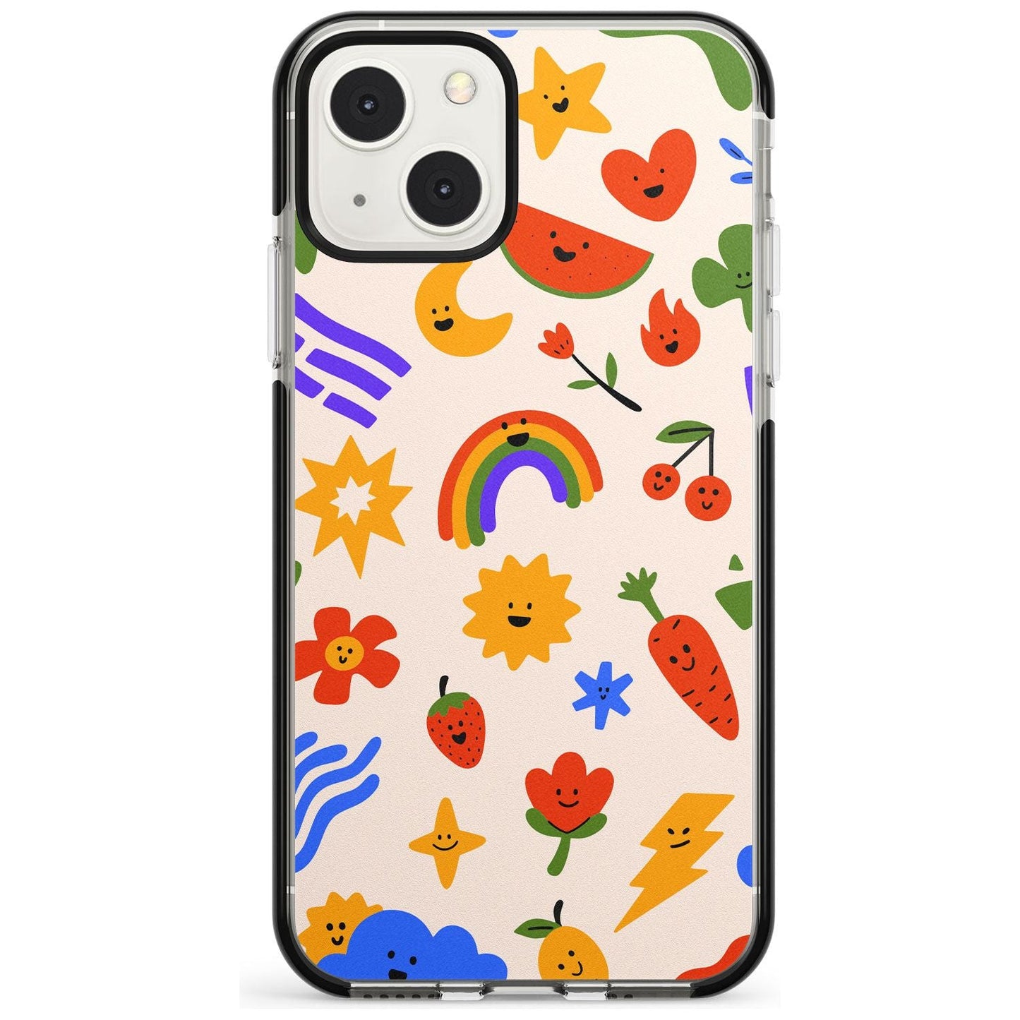 Verspielte Kawaii-Symbole