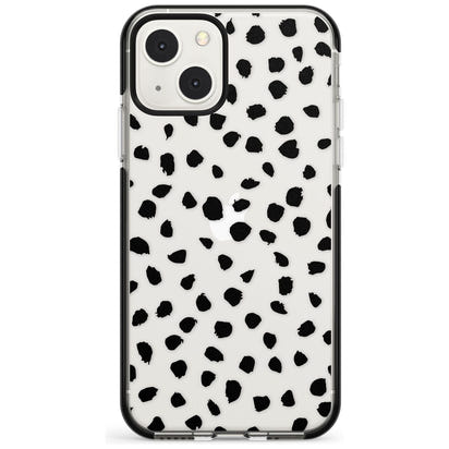 Black Dalmatian Polka Dot