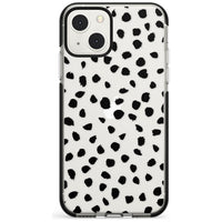 Black Dalmatian Polka Dot