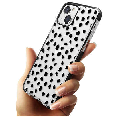 Black Dalmatian Polka Dot