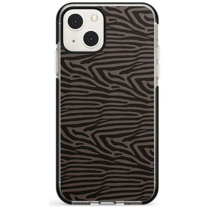 Dark Zebra Print