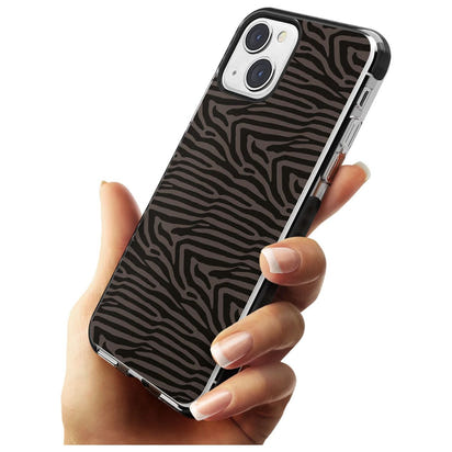 Dark Zebra Print