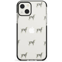 Motif de chien dalmatien