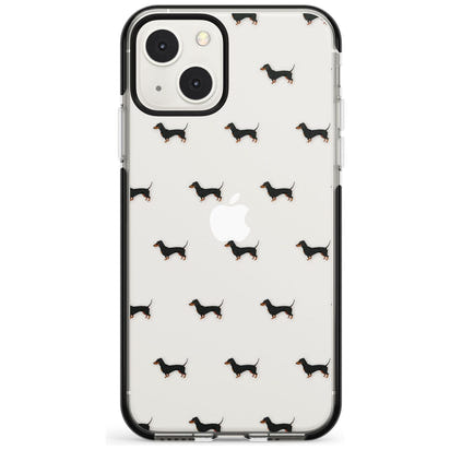 Dachshund Pattern Clear