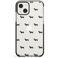 Dachshund Pattern Clear
