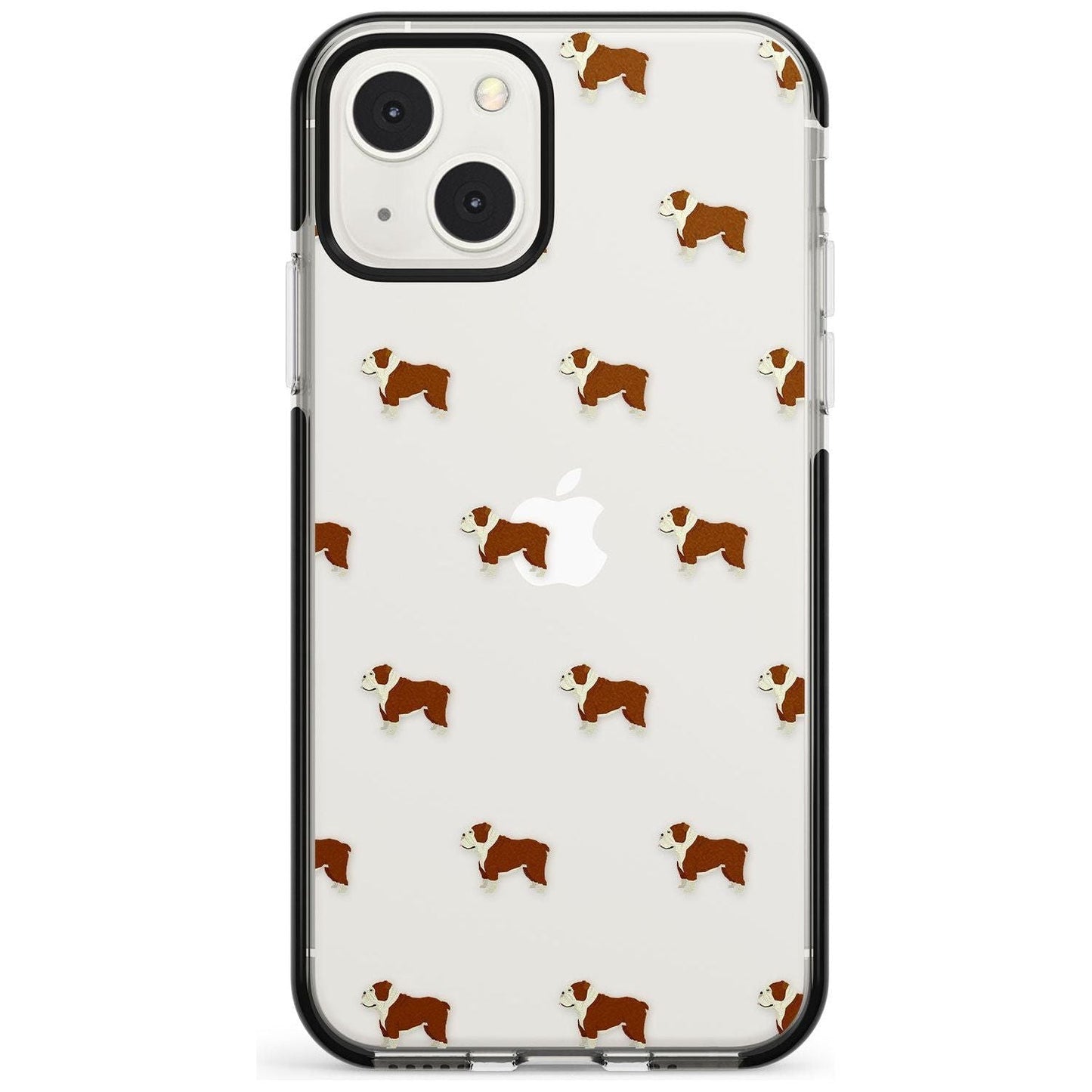Motif bouledogue clair