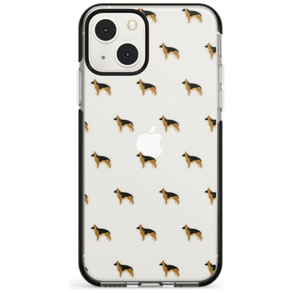 German Shepherd Pattern Clear