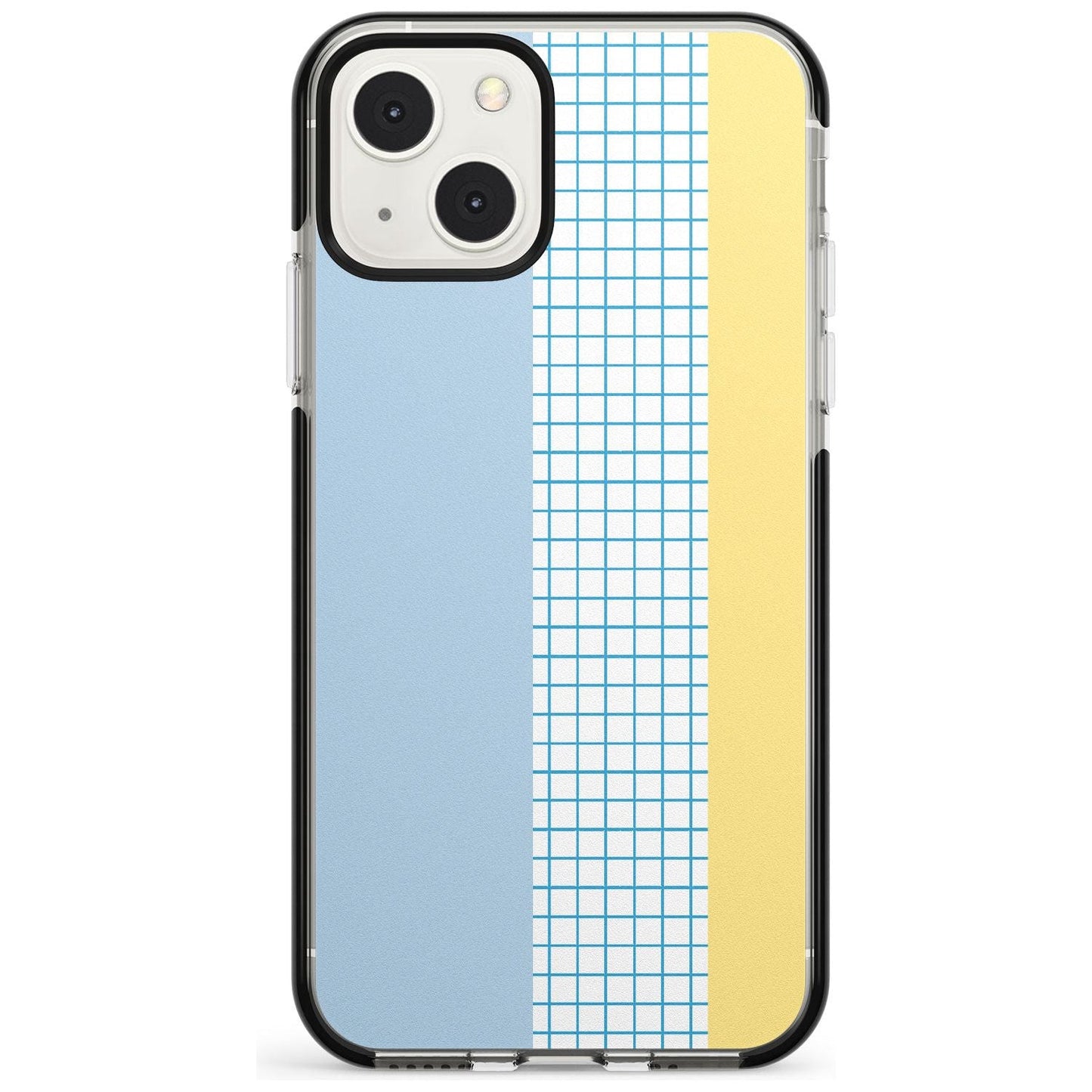 Abstract Grid Blue & Yellow