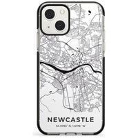 Stadtplan von Newcastle