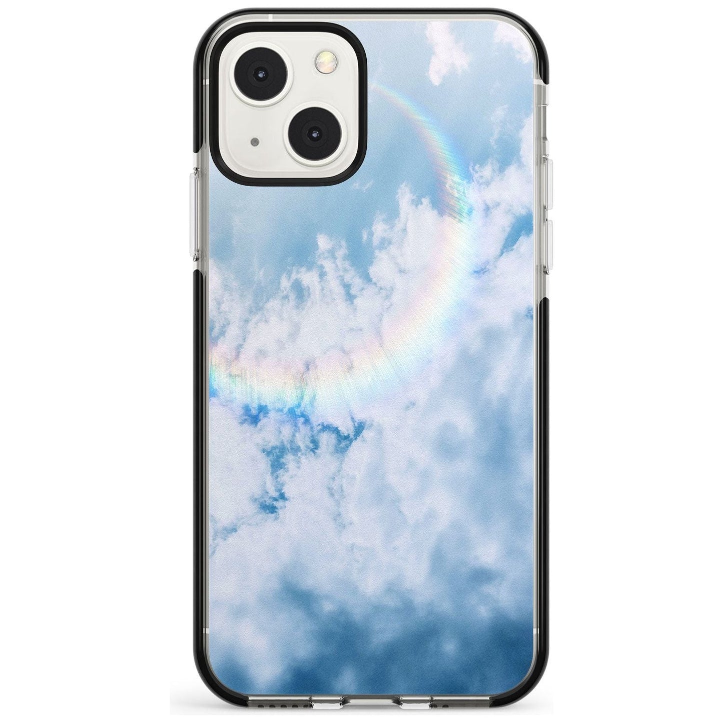 Pastellfarbener Regenbogenhimmel