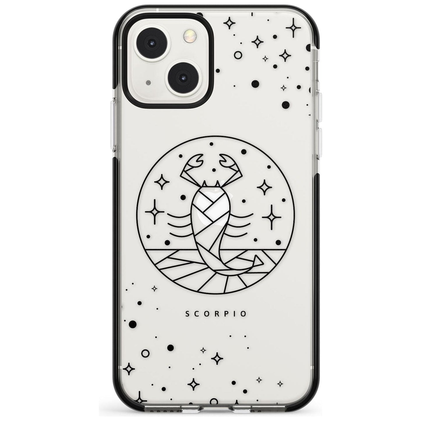 Emblème du Scorpion - Design Cosmique