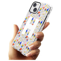 Personalised Abstract Floral Initial