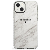 Personalised Light Grey Marble