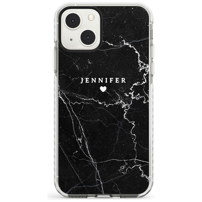 Personalised Black Marble