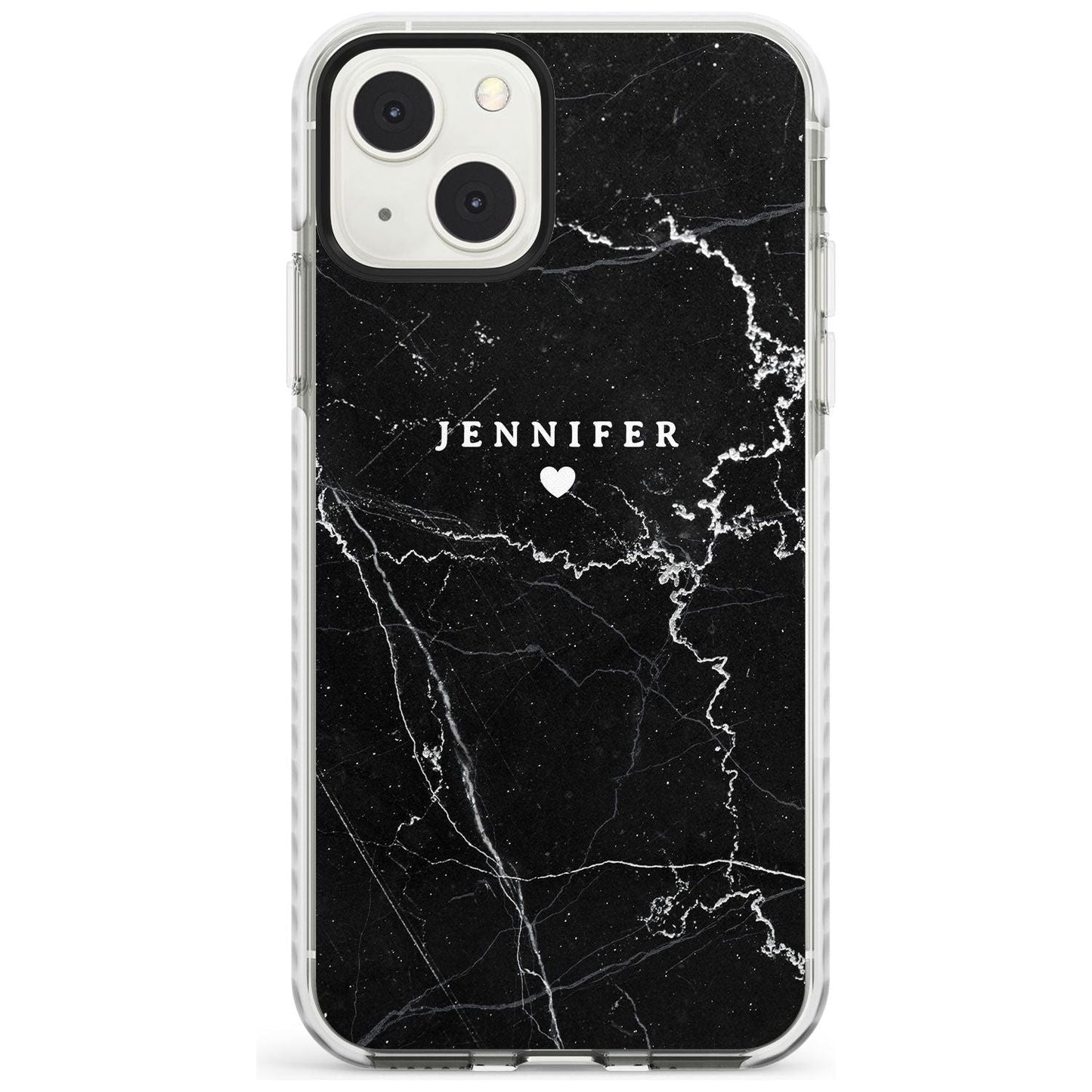 Personalised Black Marble