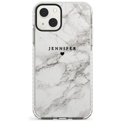 Personalised Classic Grey Marble