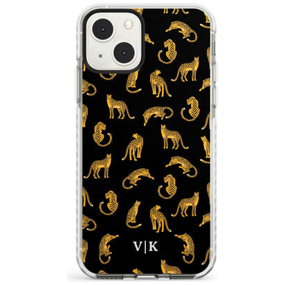 Personalised Gold Cheetah Pattern