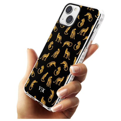 Personalised Gold Cheetah Pattern