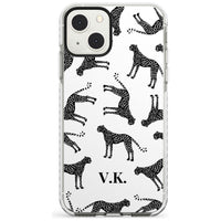 Personalised Black & White Cheetah Pattern
