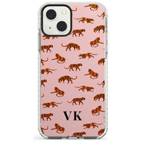 Personalised Pink Safari Tiger Pattern