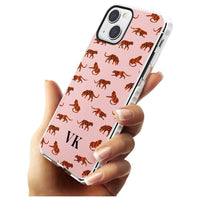 Personalised Pink Safari Tiger Pattern