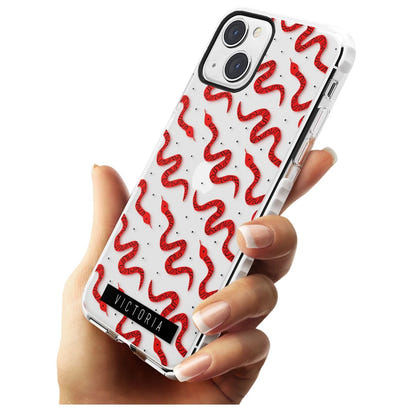 Personalised Red Snake Pattern