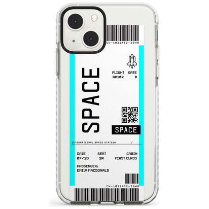 Personalised Space Travel Ticket