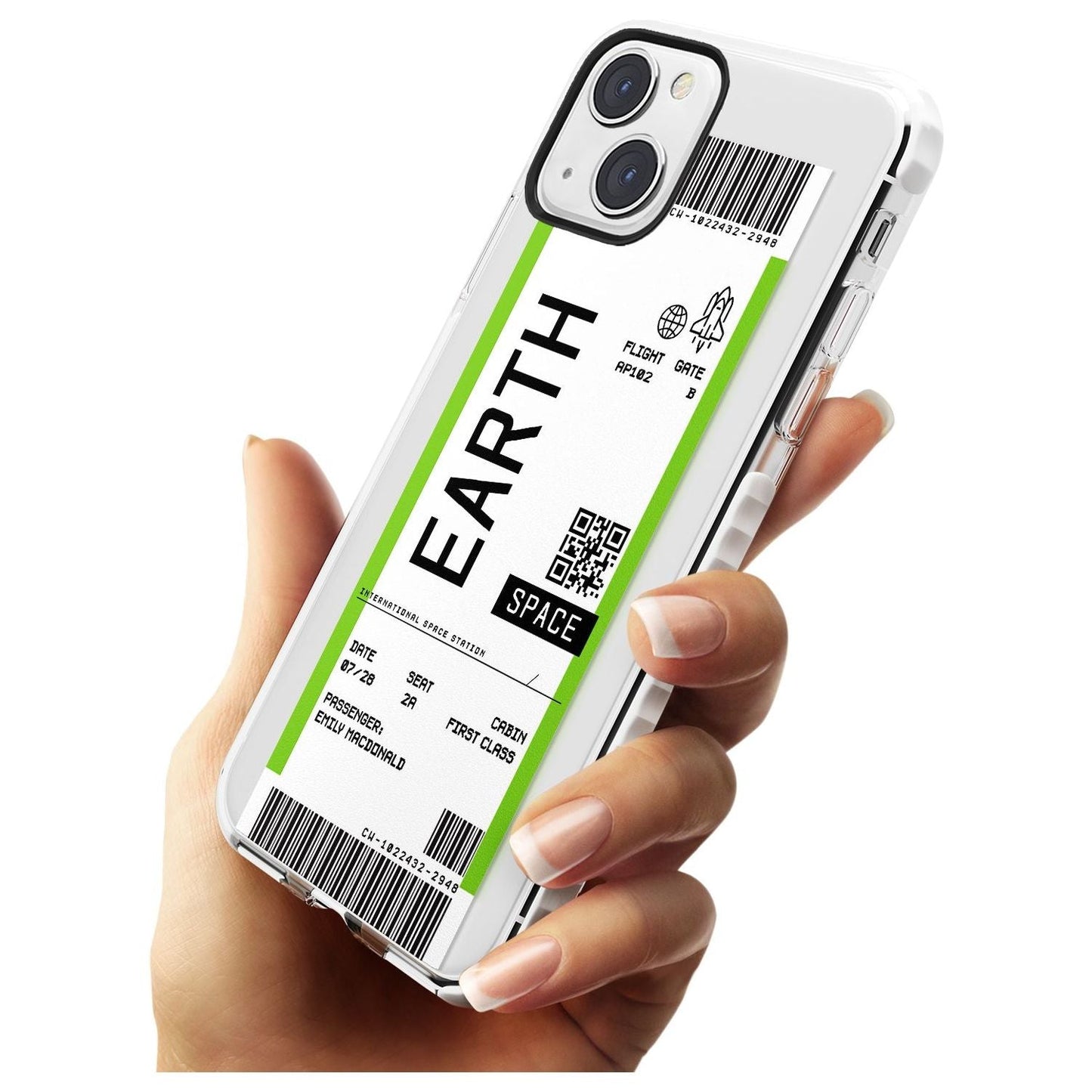Personalised Earth Travel Ticket